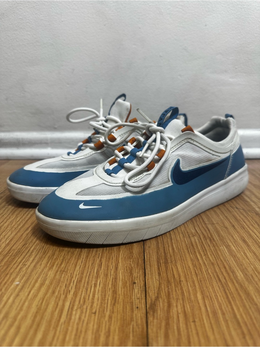Nike SB Nyjah Free 2 White Dutch Blue